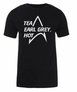 Star Trek The Next Generation Tea Earl Grey Hot Adult Short Sleeve T-Shirt