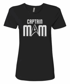 Star Trek The Original Series Captain Mom Women’s Short Sleeve T-Shirt