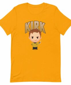 Star Trek The Original Series Chibi Kirk Unisex T-Shirt