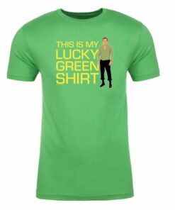 Star Trek The Original Series Lucky Green Shirt Adult Short Sleeve T-Shirt