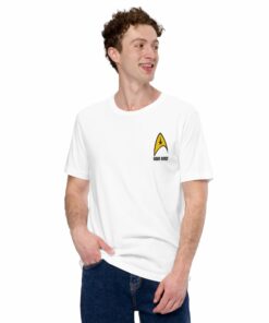 Star Trek The Original Series Personalized Command Badge Unisex T-Shirt