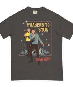 Star Trek The Original Series Phasers To Stun Unisex Comfort Colors T-Shirt
