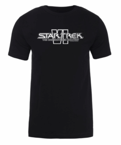 Star Trek VI The Undiscovered Country  Logo Adult Short Sleeve T-Shirt