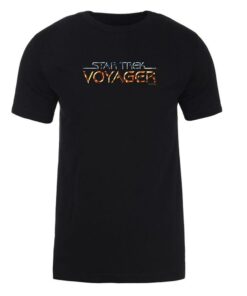 Star Trek Voyager Logo Adult Short Sleeve T-Shirt