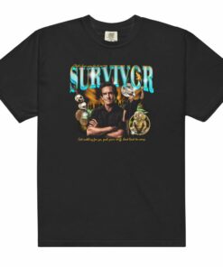 Survivor Jeff Probst Heartthrob Oversized Comfort Colors T-Shirt