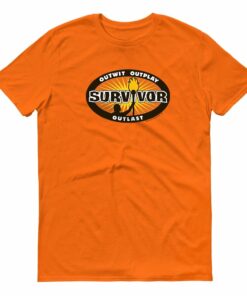 Survivor Outwit, Outplay, Outlast Logo Adult Short Sleeve T-Shirt