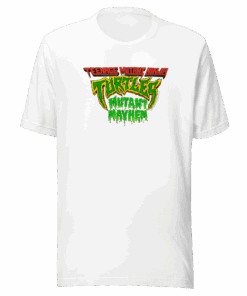 Teenage Mutant Ninja Turtles Mutant Mayhem Logo Adult Short Sleeve T-Shirt