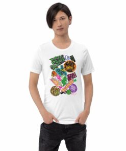 Teenage Mutant Ninja Turtles Mutant Mayhem Sticker Medley T-Shirt