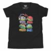 Teenage Mutant Ninja Turtles Mutant Mayhem Turtle Faces Kids T-Shirt