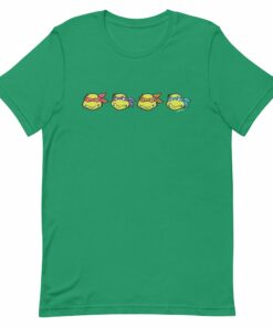 Teenage Mutant Ninja Turtles Shell Adult Short Sleeve T-Shirt