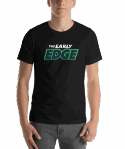 The Early Edge Podcast Logo Adult Short Sleeve T-Shirt