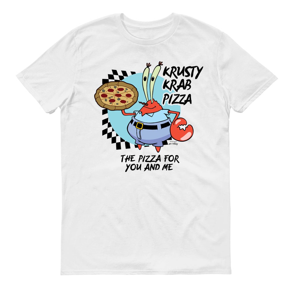 The Krusty Krab Pizza Short Sleeve T-Shirt The Krusty Krab Pizza Short Sleeve T-Shirt