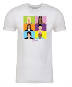 The L Word Generation Q Faces Adult Short Sleeve T-Shirt