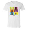 The L Word Generation Q Faces Adult V-Neck T-Shirt
