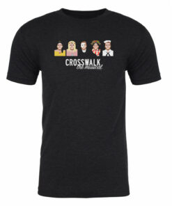 The Late Late Show with James Corden Crosswalk the Musical Characters Men’s Tri-Blend T-Shirt