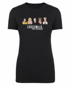 The Late Late Show with James Corden Crosswalk the Musical Characters Women’s Tri-Blend T-Shirt