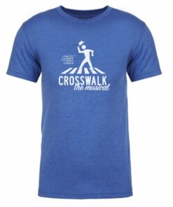 The Late Late Show with James Corden Crosswalk the Musical Logo Men’s Tri-Blend T-Shirt