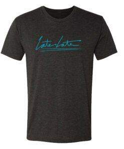The Late Late Show with James Corden Late Late Men’s Tri-Blend T-Shirt
