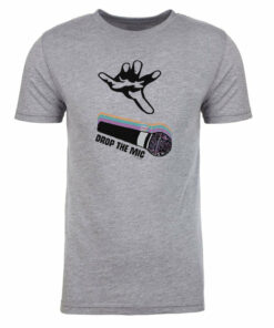 The Late Late Show with James Corden Mic Drop Men’s Tri-Blend T-Shirt