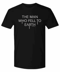 The Man Who Fell to Earth Logo Adult Short Sleeve T-Shirt