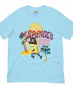 The SpongeBob Movie Search For Squarepants A Sponge’s Life For Me Adult T-Shirt