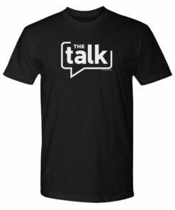 The Talk Season 12 White Logo Adult Short Sleeve T-Shirt