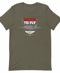 Top Gun Maverick Born To Fly Unisex Premium T-Shirt