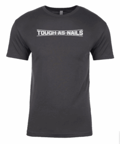 Tough As Nails Horizontal Logo Adult Short Sleeve T-Shirt