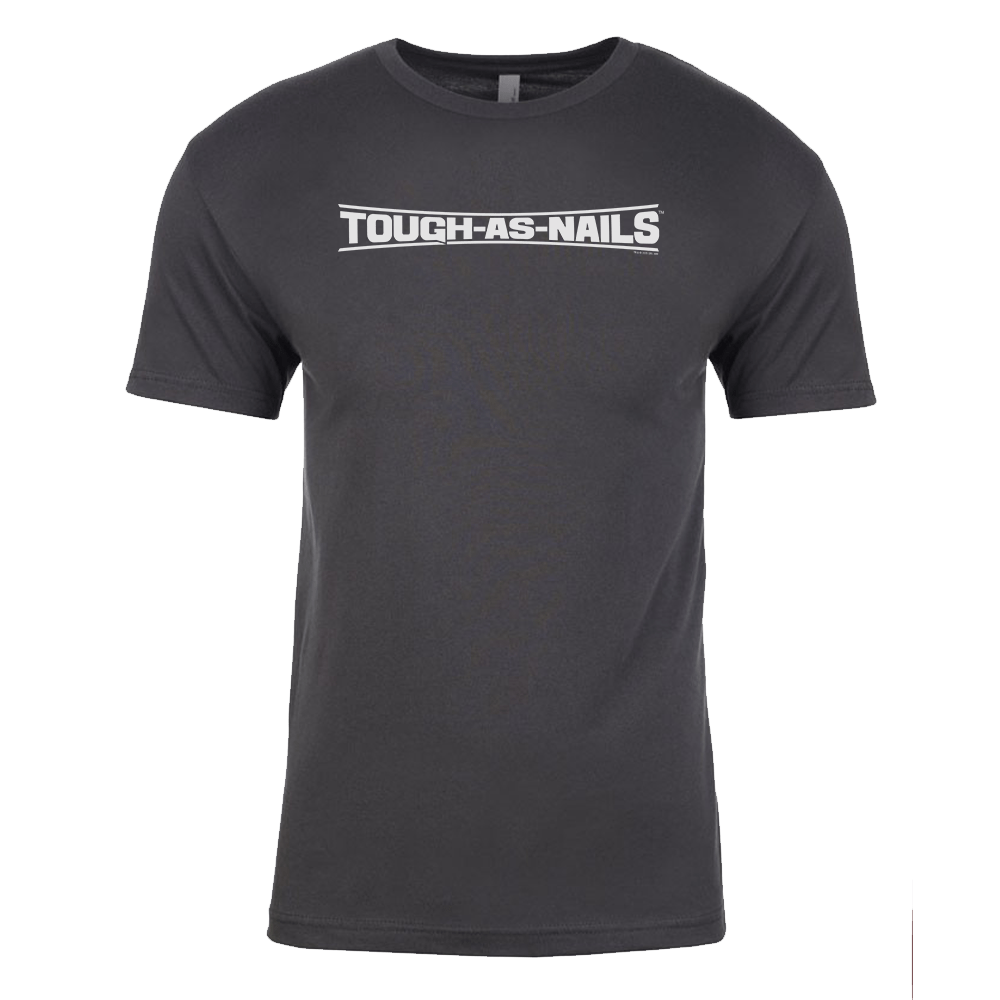 Tough As Nails Horizontal Logo Adult Short Sleeve T-Shirt Tough As Nails Horizontal Logo Adult Short Sleeve T-Shirt