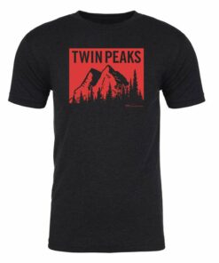 Twin Peaks Red Mountain Men’s Tri-Blend T-Shirt