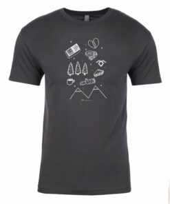 Twin Peaks TP Icons Adult Short Sleeve T-Shirt