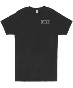 Yellowstone 1923 Logo Left Chest Distressed T-Shirt