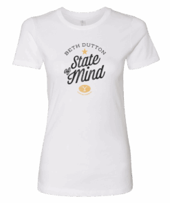 Yellowstone Beth Dutton State of Mind Women’s Short Sleeve T-Shirt