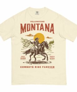 Yellowstone Cowboys Ride Forever Comfort Colors T-Shirt