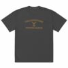 Yellowstone Dutton Ranch Embroidered Oversized Faded T-shirt