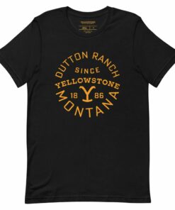 Yellowstone Dutton Ranch Montana Unisex T-Shirt