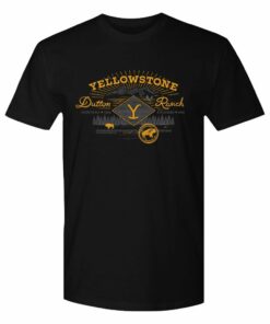 Yellowstone Dutton Ranch Scenery Adult Short Sleeve T-Shirt