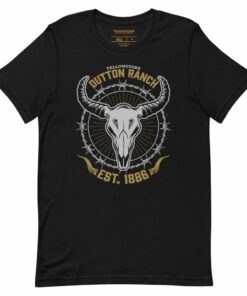Yellowstone Dutton Ranch Skull Unisex T-Shirt