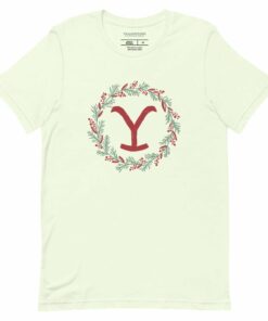 Yellowstone Holiday Wreath Unisex T-Shirt