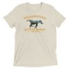 Yellowstone Horse Unisex Tri-Blend T-Shirt