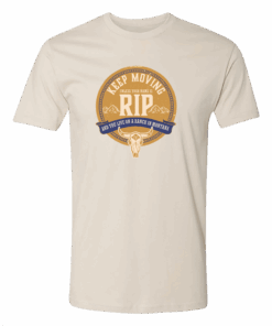 Yellowstone Keep Moving Unless You Are Rip Adult Short Sleeve T-Shirt