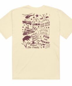 Yellowstone Mashup Comfort Colors T-Shirt