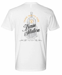 Yellowstone Take ‘Em To The Train Station Adult Short Sleeve T-Shirt