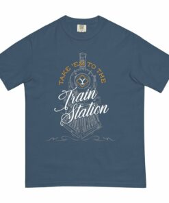 Yellowstone Take ‘Em To The Train Station Unisex Comfort Colors T-Shirt