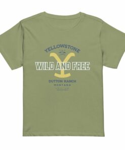 Yellowstone Wild and Free Women’s Crop T-Shirt