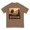 Yellowstone You Live With The Land Unisex Comfort Colors T-Shirt