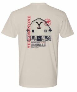 Yellowstone Your Ranch Your Rules Adult Short Sleeve T-Shirt