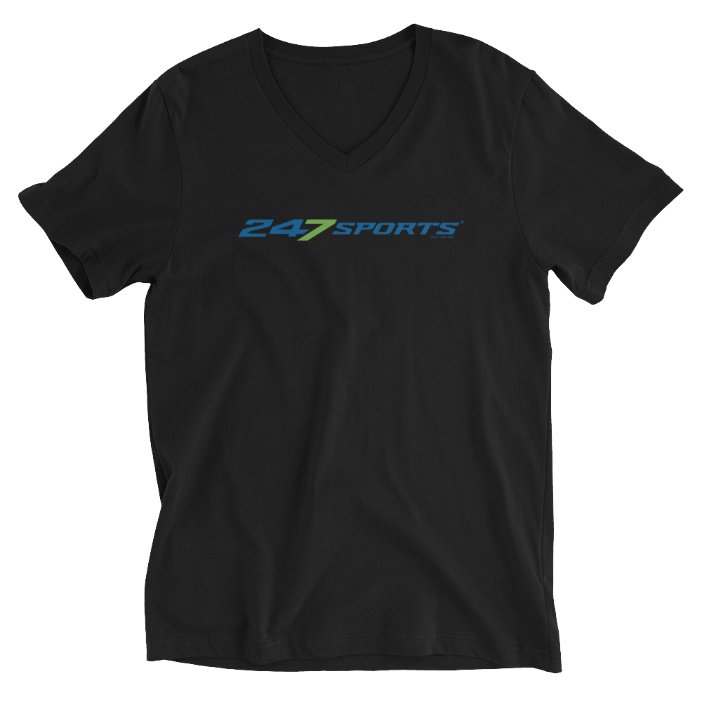 247 Sports Logo V-Neck Short Sleeve T-Shirt 247 Sports Logo V-Neck Short Sleeve T-Shirt