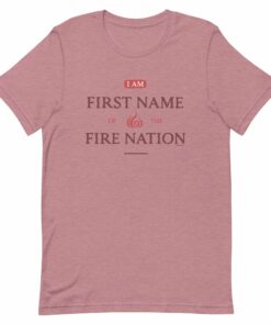 Avatar the Last Airbender Fire Nation Personalized T-Shirt
