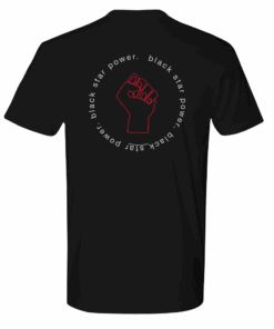 BET Black Star Power Adult Short Sleeve T-Shirt